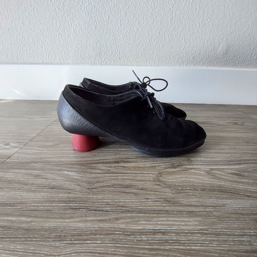 Camper Dance Leather Shoes